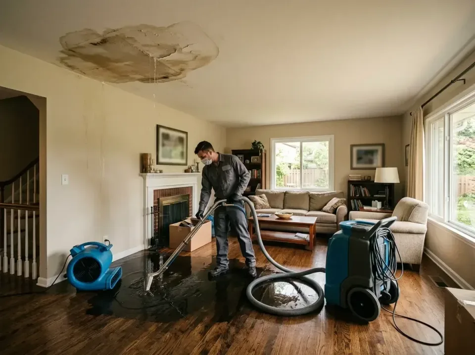 attic-pipe-burst-ceiling-drip-008 — frequently asked questions, Water Damage Restoration & Carpet Care in Mount Penn, PA